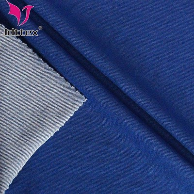 Wholesale high quality knitted twill cotton denim fabric for jeans