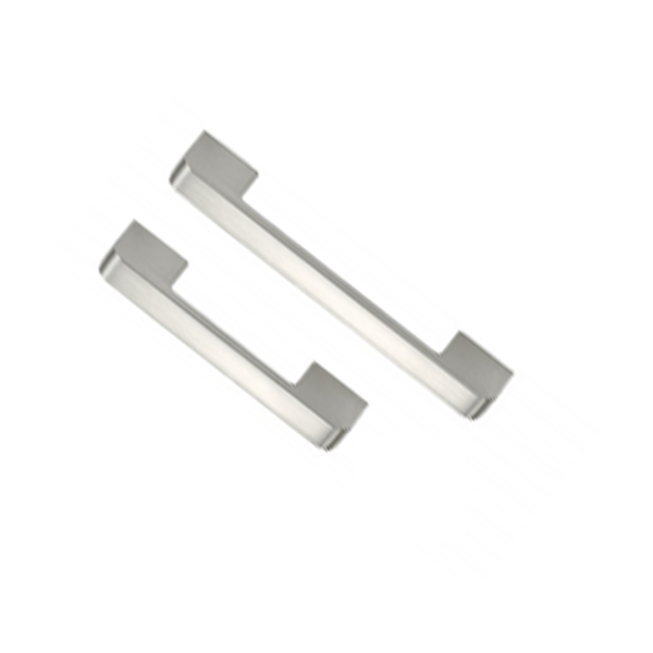 Modern Furniture Kitchen Zinc Alloy Door Handle Solid Brushed Nickel Cabinet Pulls