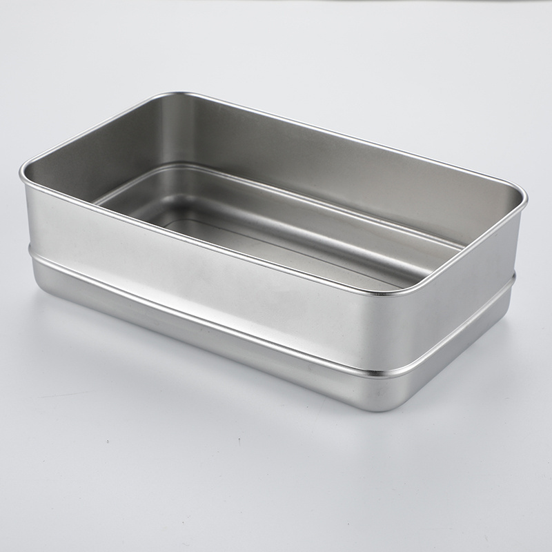 SUS304 Kitchen Stainless Steel Food Storage Container Eco friendly double layer lunch box stainless steel food container