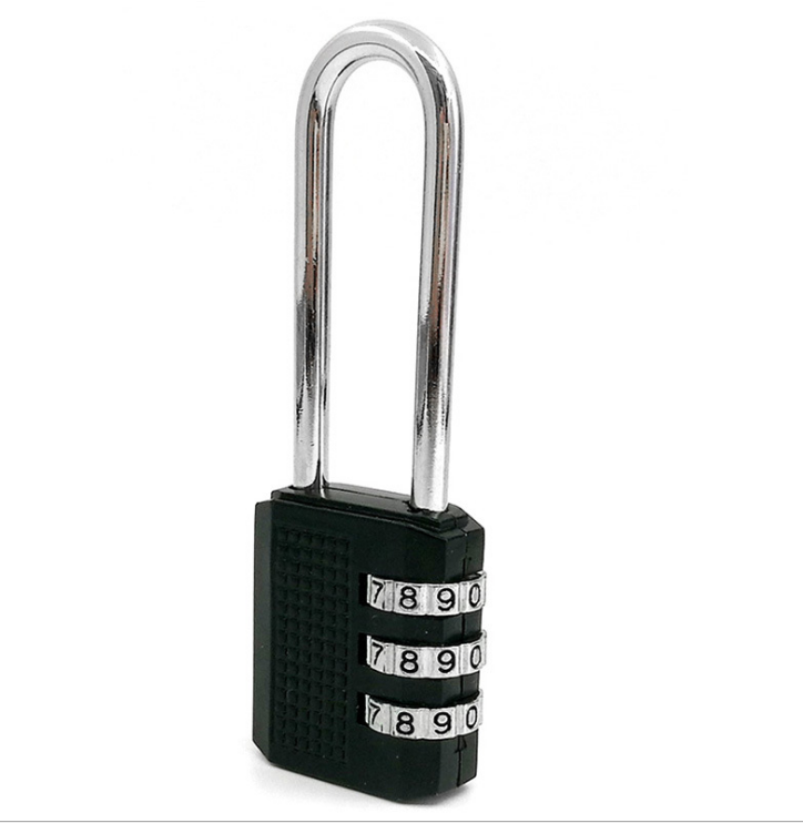 3 Digit Combination Padlock Outdoor Heavy Duty Secure and Weatherproof for Fence Gate Sheds, Gym, School, Garage Door, Toolbox