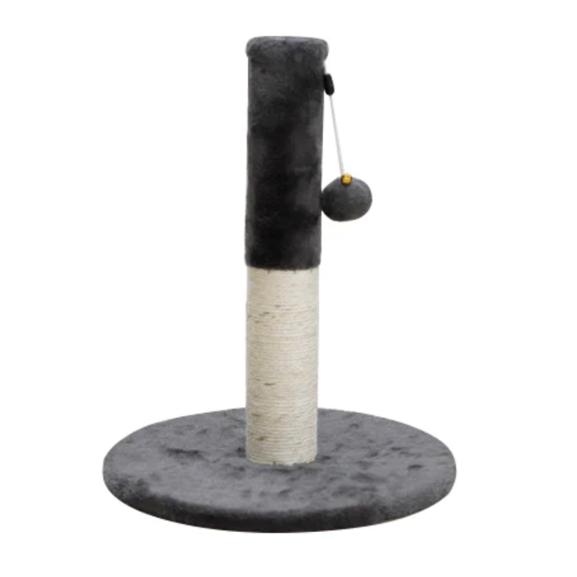 18 inches Natural Sisal Scratch Posts Cat tree with plush and soft hammock Sisal ball cat scratch post