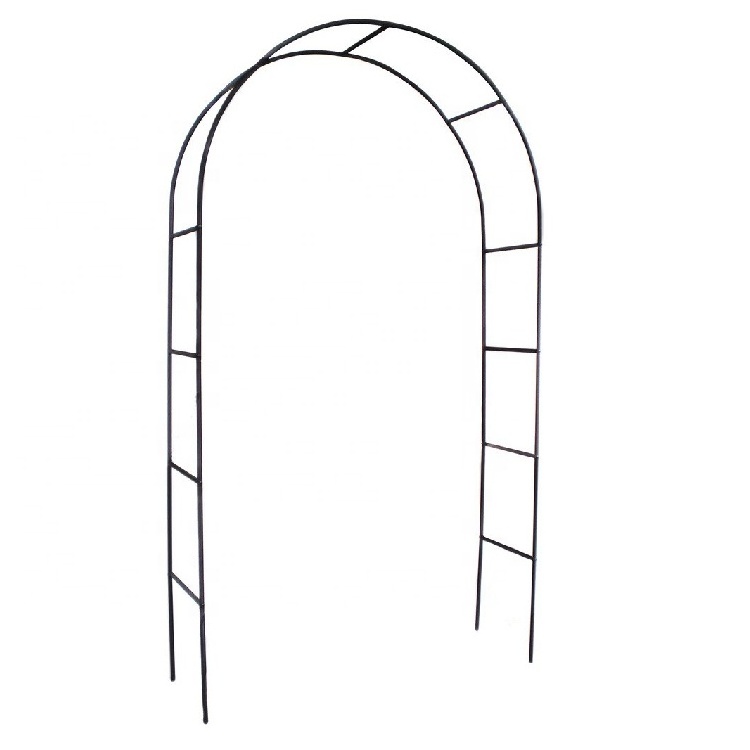 Outdoor Metal  Self Assembly Wedding Arch Arbor Pergola Garden flower Arch for climbing plants rose