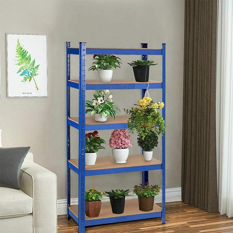 5-Shelf Storage Unit with Height Adjustable Shelves and Adjustable Levelling Feet - 1325kg Max Weight