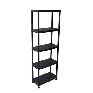 5 tier heavy duty plastic shelving rack garage storage shelves for garage and workroom