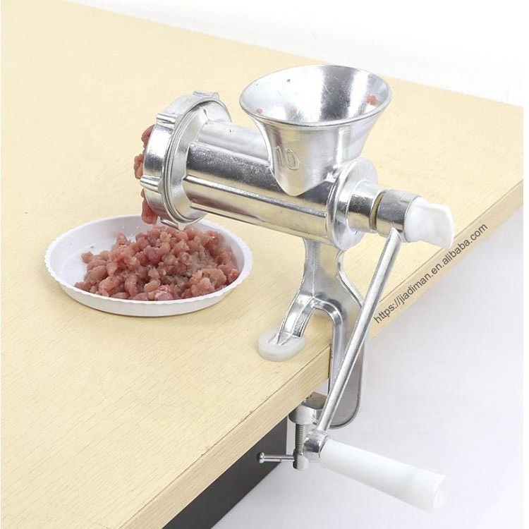 Cast iron household kitchen use manual  handmanual meat grinders mincer frozen meat grinder