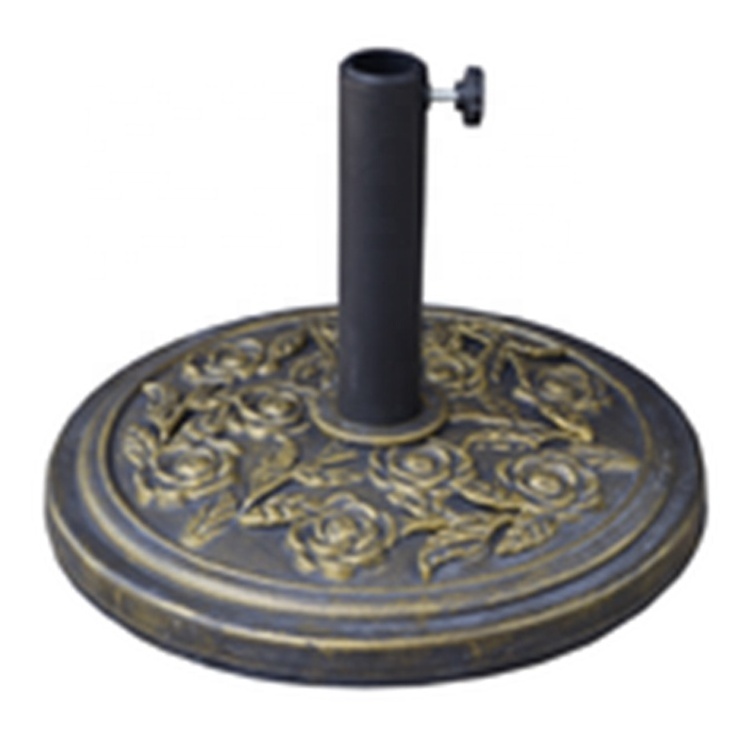 Super Quality Cement Plasti Umbrella Base Stand Heavy Duty Outdoor Umbrella Base weight