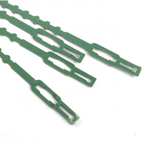 50 Pcs Wire Twist Flexible Plant Ties, Nose Clips Nose Bridge Bracket DIY Wire, Plastic Garden Plant Support (Green)