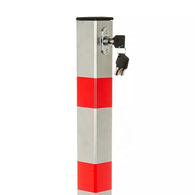 Square Tube Car Parking Lock Car  parking  barrier gate parking