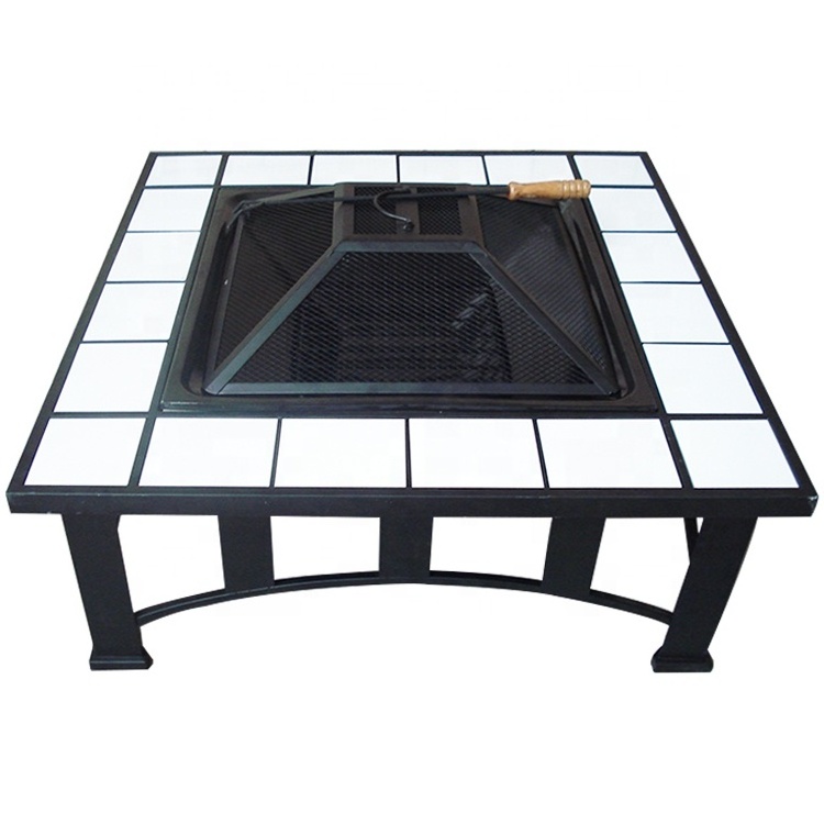 Fire Pit with BBQ Grill Shelf - Perfect for Outdoor Entertaining, Garden Parties, and Camping Tripsing, cozy backyard