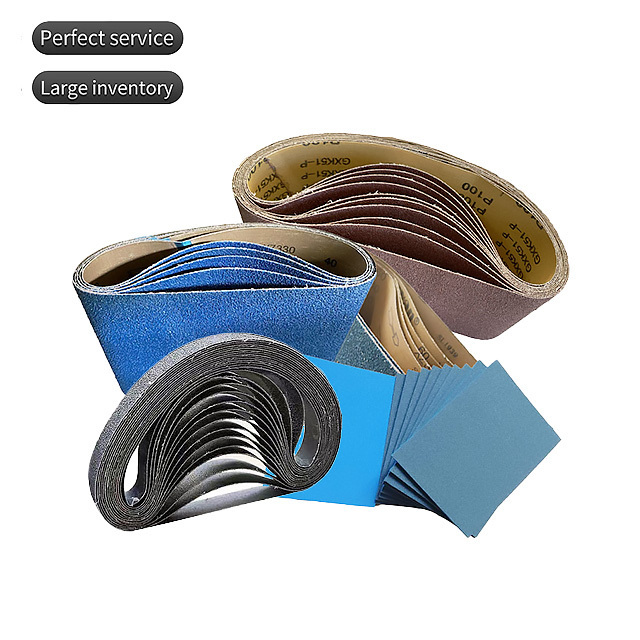 75mm*533mm sanding belt used for long belt sanding machine handheld sanding machine suitable for fine grinding polishing