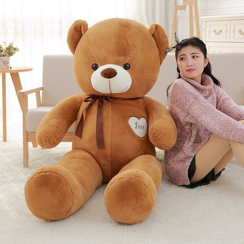 All Size Valentines Teddy Bear Plush Toy Giant Teddy Bear For Bedtime Stuffed Animal Toys Love Teddy