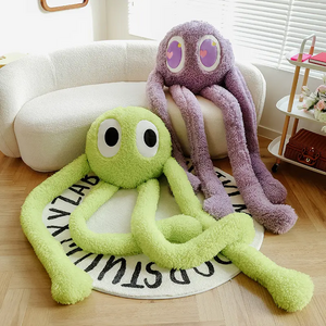 Hot Selling Funny Long Leg Octopus Plush Doll Cartoon Office Sofa Snap Pillow