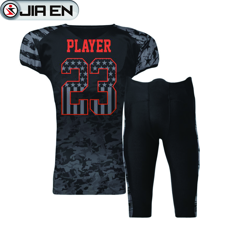 Design Your Own Logo Camo American Football Uniforms Cheap Blank American Football Jersey