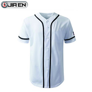 Design custom stylish baseball jersey wholesale sublimated button down baseball shirts