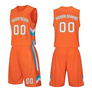 Hot sale top 10 basketball jersey designs blue orange germany basketball uniform