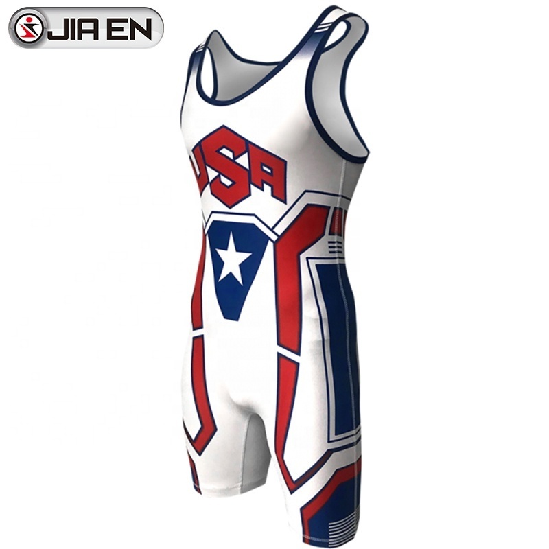 Wrestling singlets for youth wholesale China made state wrestling single