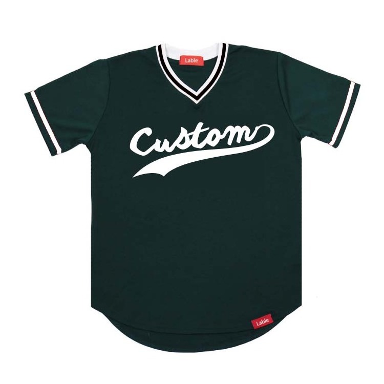 custom blank black and white baseball jersey baseball buttons down shirt baseball jersey wholesale