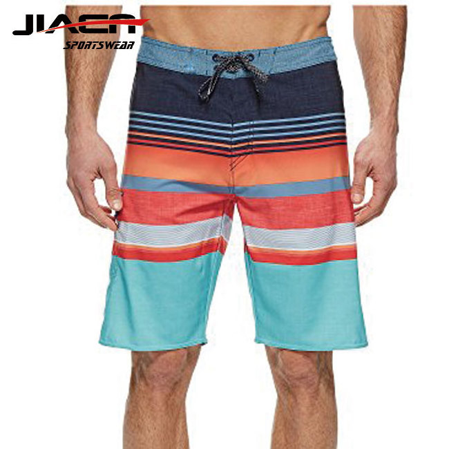 Modern style design the cheapest blank board shorts wholesale 4 way stretch board shorts fabric