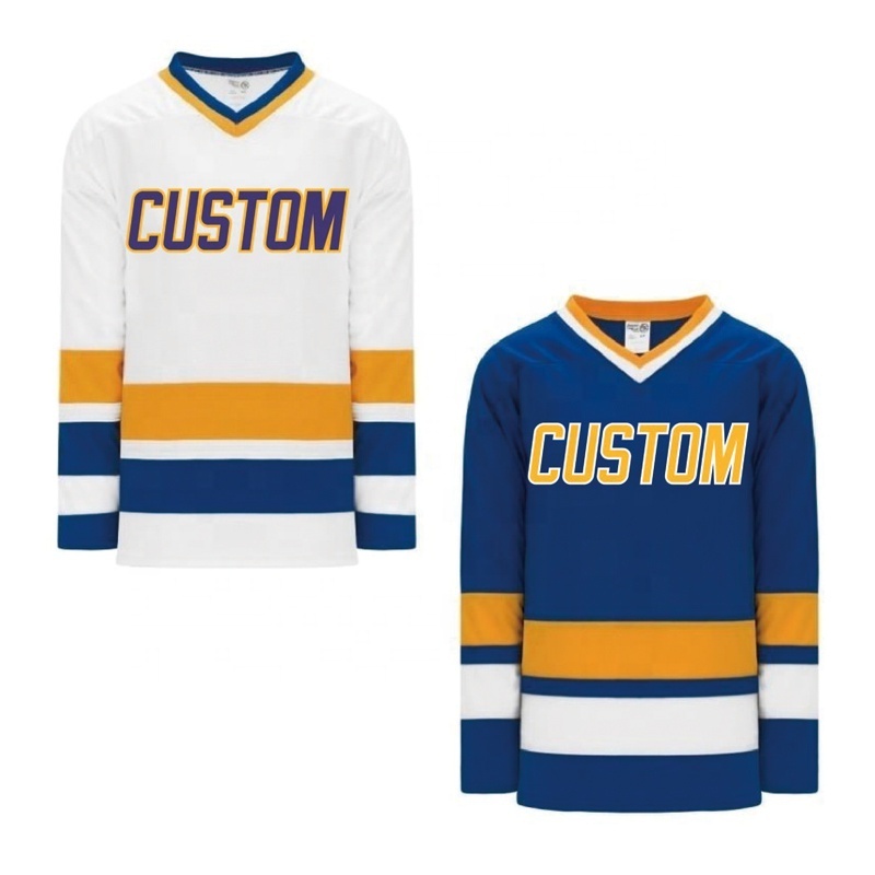 wholesale blank custom reversible sublimation ice hockey jerseys team practice hockey jersey tackle twill plain hockey jersey