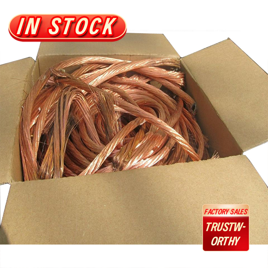 Maximize Scrap Recycling with 99.9% purity Copper Wire Mill-Berry Scrap - Premium Copper Scrap Cable!