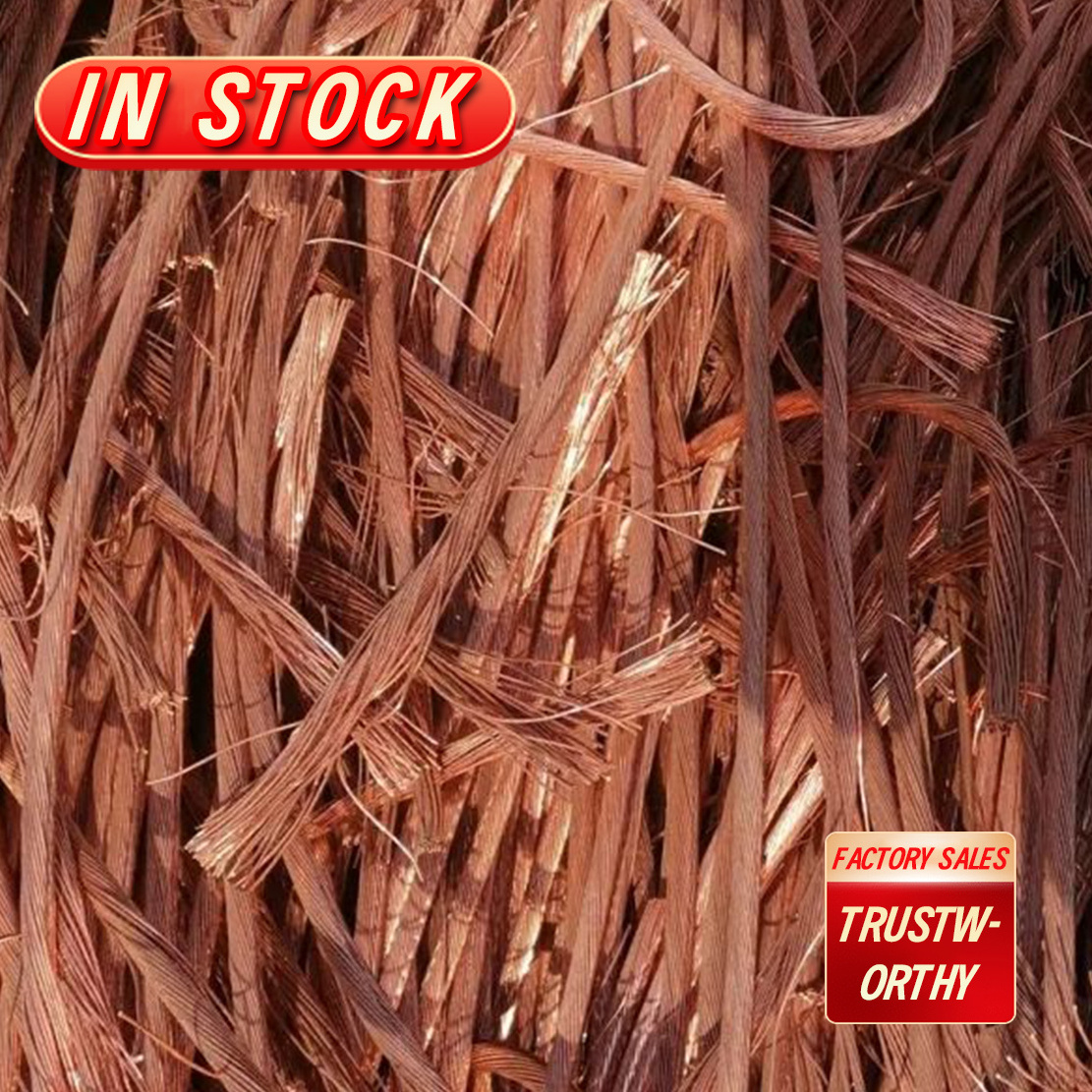 99.9% Pure Wholesale Bulk Export Buy Recycling Prices Used Scrap Metal Other Metal Copper Wire Scrap for Sale