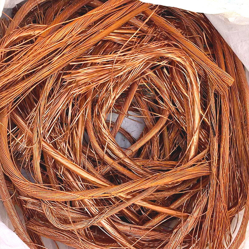 99.9% Pure Wholesale Bulk Export Buy Recycling Prices Used Scrap Metal Other Metal Copper Wire Scrap for Sale