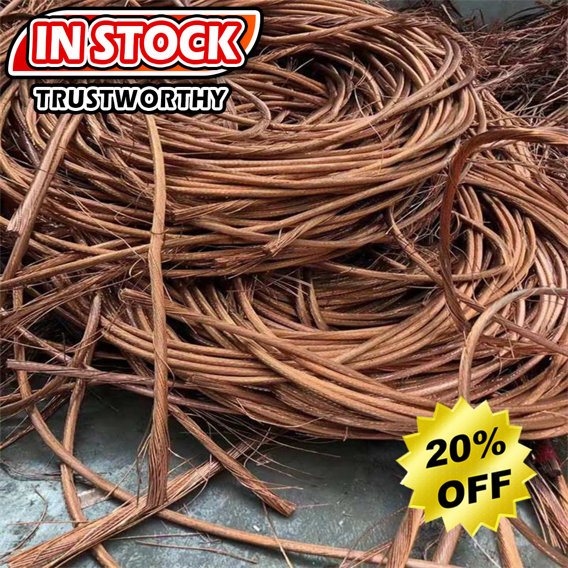 Factory price brass high quality high purity scrap copper high purity copper wire