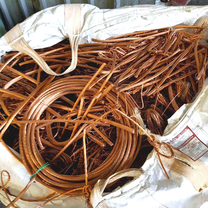 99.9% Pure Wholesale Bulk Export Buy Recycling Prices Used Scrap Metal Other Metal Copper Wire Scrap for Sale