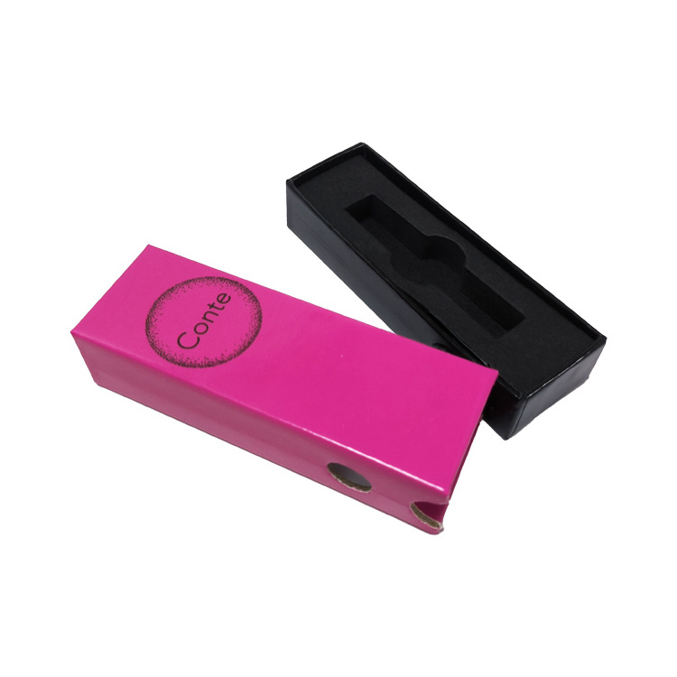 OEM/ODM factory price cartridge box with press and push button child resistant cartridge packaging