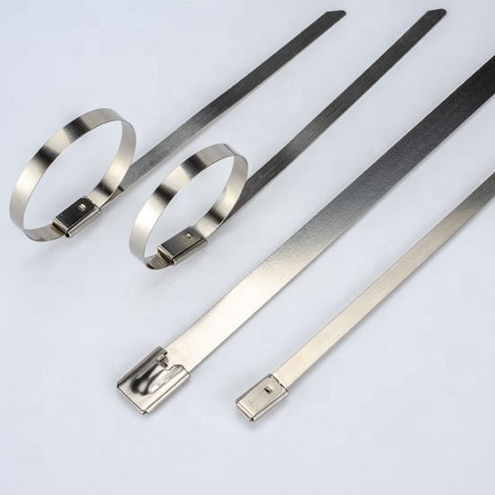 high  quality  Cheap Custom Tigger Teeth Reusable Stainless Steel Cable Ties band