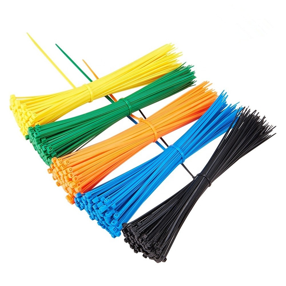 Factory Direct Wholesale Cheap Plastic Nylon 66 Cable Ties Plastic Twist Tie Wire Label