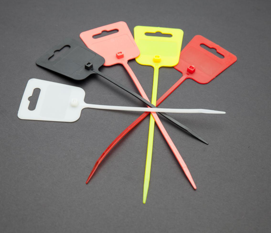 High Quality Manufacturer Automatic Marker Nylon Cable Ties With Label