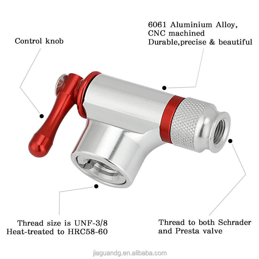 Fast Mini Wireless Bicycle Air Pump Portable CO2 Compressor with Schrader Presta Valve for Bike Use