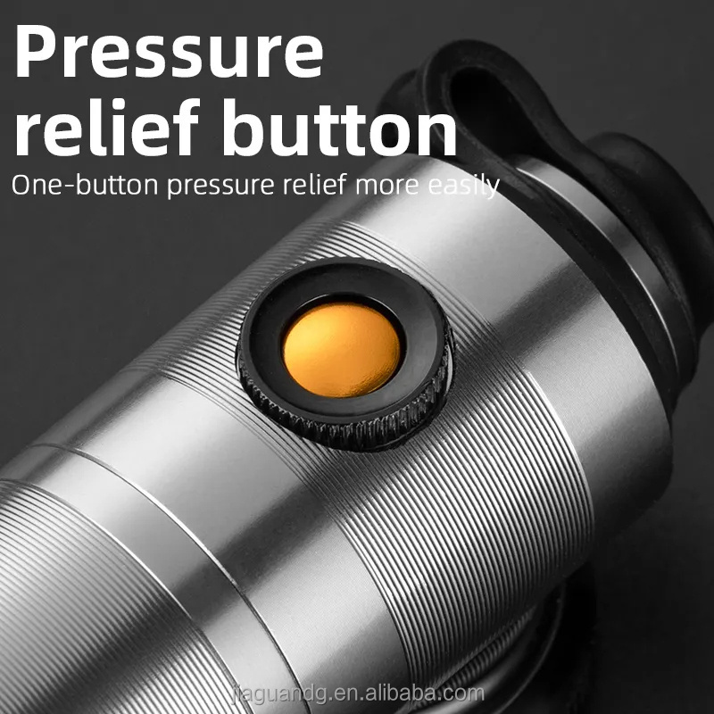 Gauges Mini Portable Aluminum Pressure Gauge Air Pump Bike Bicycle Air Pump Bicycle Bicycle Pump With Pressure Gauge