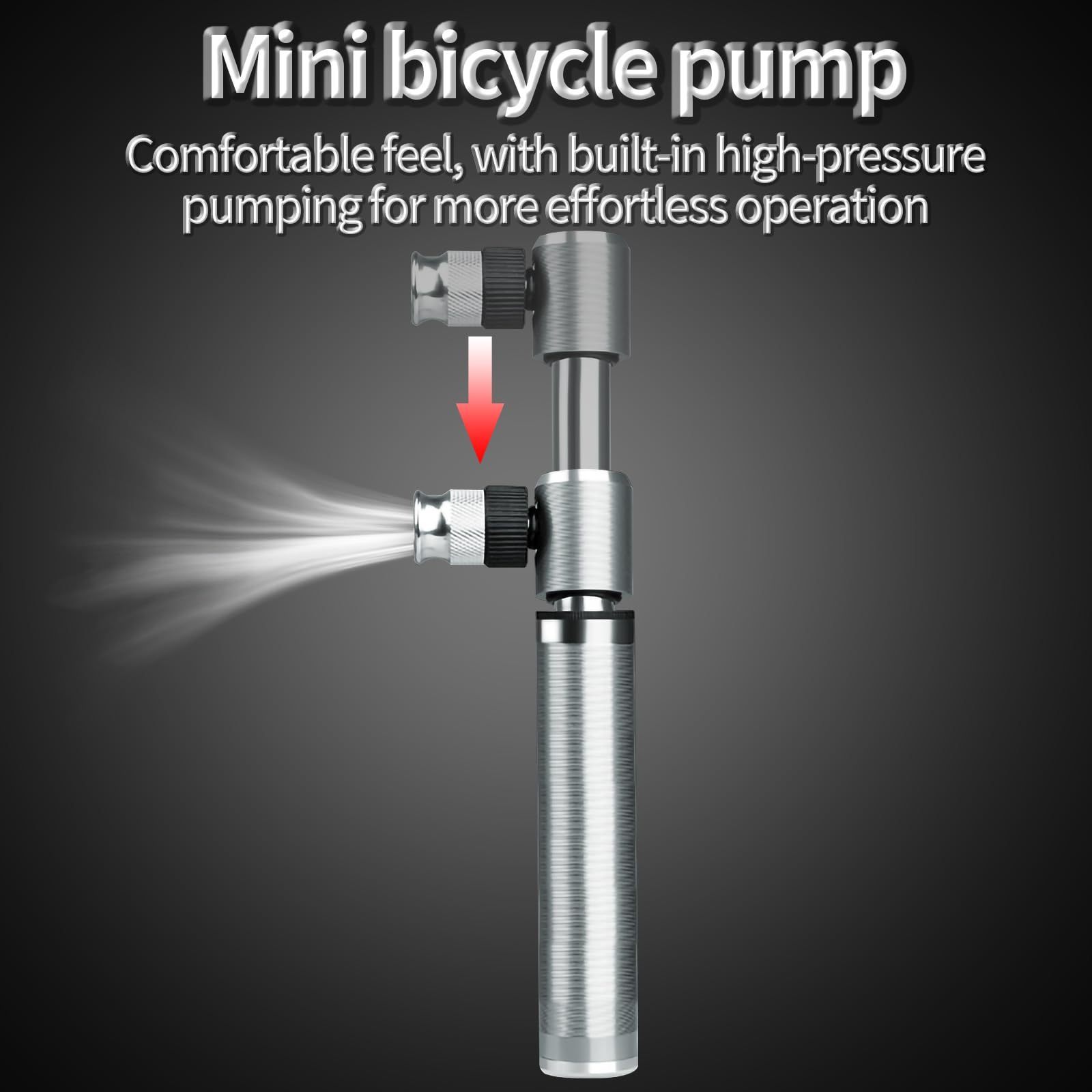 Hot Sale Bike Pump Portable Mini Mountain Bike Bicycle Hand Air Pump Air Pump Bike Accessories Portable Bicycle Pumps