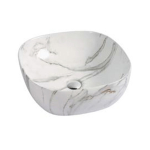 1085-WPA marble  High Quality Hand Wash Basin Hot selling Ceramic Sink