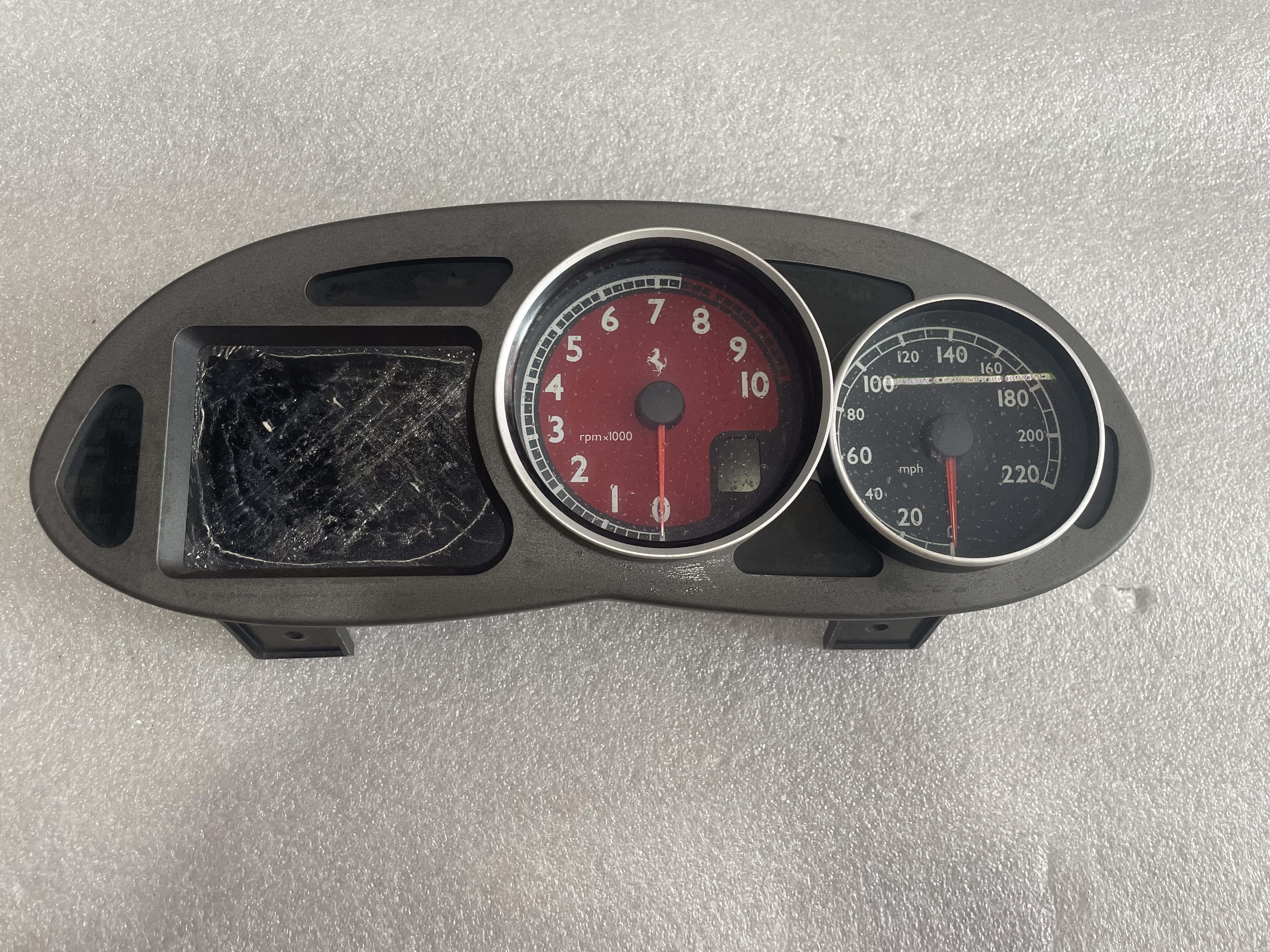 Original used Instrument Panels for Ferrari 612 SCAGLIETTI OEM 191584 car dashboard