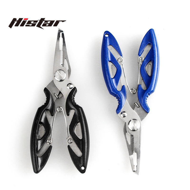 HISTAR OEM Portable Multi Functional Stainless Steel Anti Saltwater Durable Sharp Blade Fishing Tool Accessories Fishing Plier