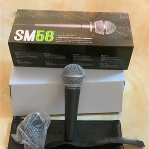 New Design Green Packaging Vocal Sm58 Dynamic Wired Ribbon Portable Professional Mic Studio Karaoke Microphone For Shure SM58