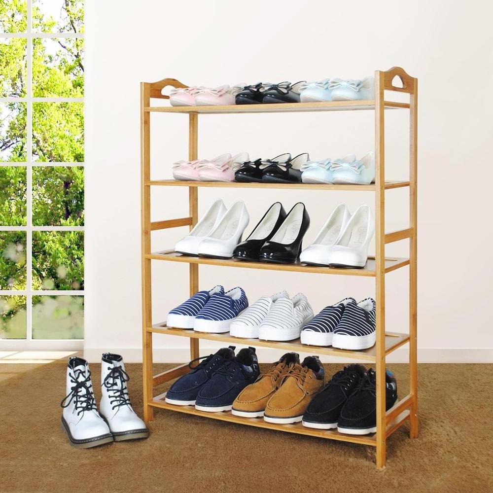 Multifunctional bamboo shoe rack bench,wooden shoe rack