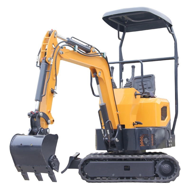 Mini Excavator with seat garden Digger with Swing Boom