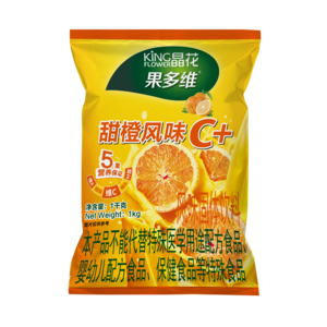 KINGFLOWER orange juice powder Vitamin C juice drinks with multivitamins supplement