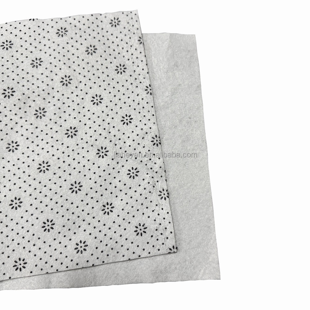 Wholesale Point Plastic Felt Backing Cloth Anti-Slip Pvc Dots Carpet Backing Felt Carpet Tufting Backing Cloth