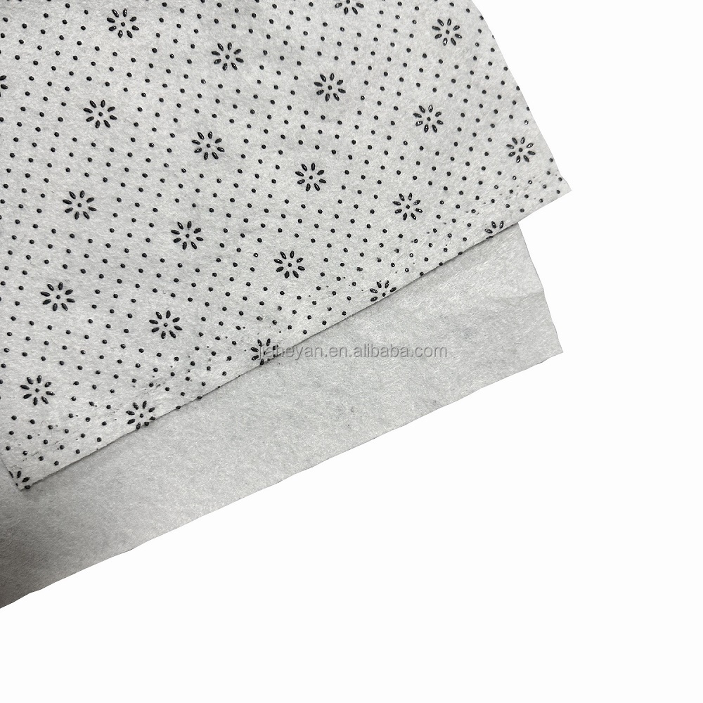 Wholesale Point Plastic Felt Backing Cloth Anti-Slip Pvc Dots Carpet Backing Felt Carpet Tufting Backing Cloth