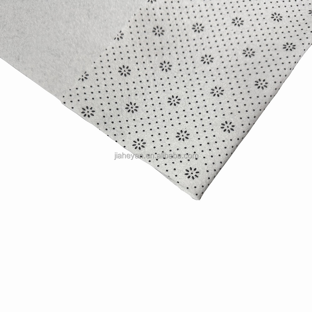 Wholesale Point Plastic Felt Backing Cloth Anti-Slip Pvc Dots Carpet Backing Felt Carpet Tufting Backing Cloth