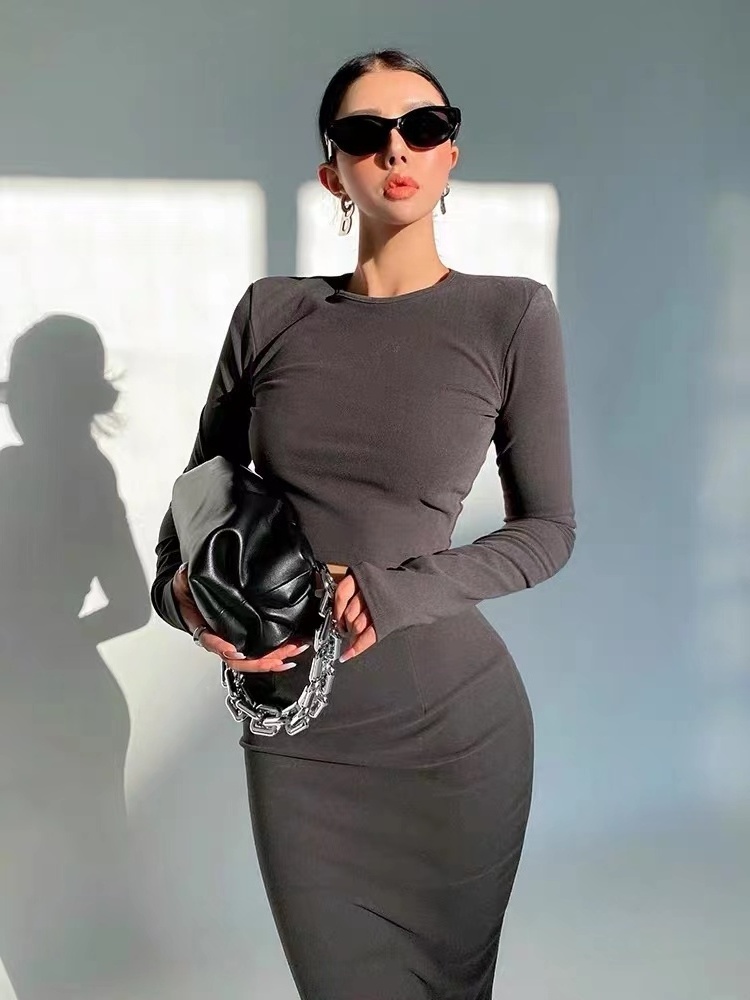 Wholesale dresses women sexy bodycon modal high quality cheap women summer dress sets two piece