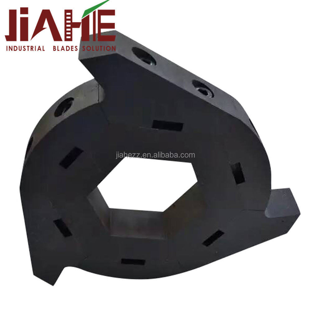 JIAHE Plastic glass bottle crusher blade metal shredder blades use for plastic shredder