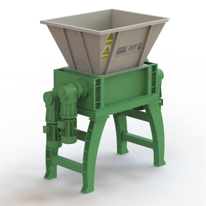 Industrial Cardboard Double Shaft Shredder/waste Wood Pallet Double Shaft Shredder