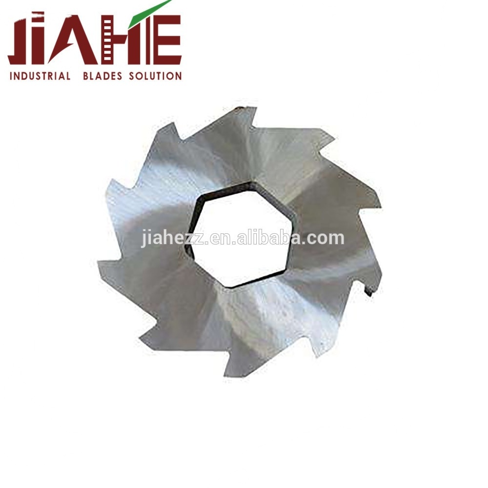 JIAHE Plastic glass bottle crusher blade metal shredder blades use for plastic shredder