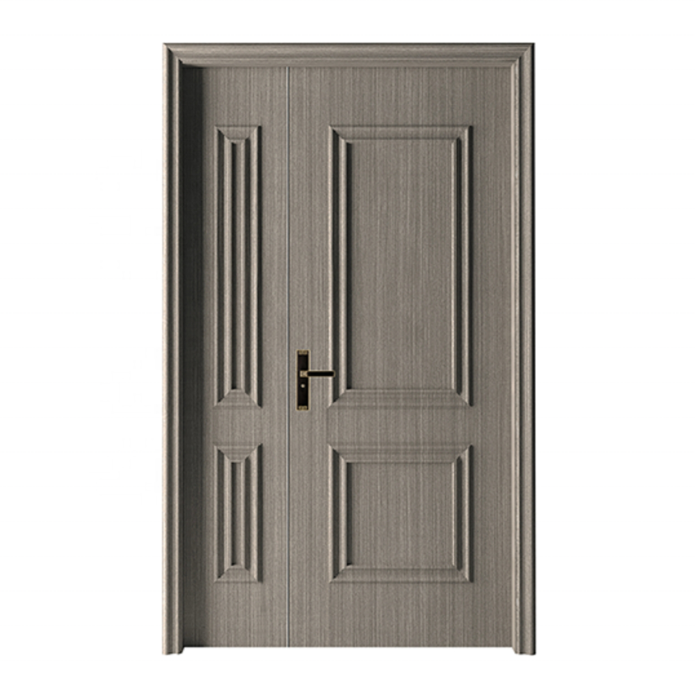 JIAHome China Factory OEM Wholesale Waterproof Interior Son&Mother WPC Doors One And Half Door For Office